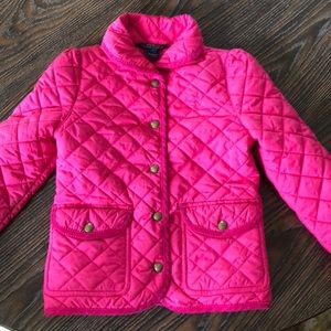 Pink girls Ralph Lauren Polo jacket